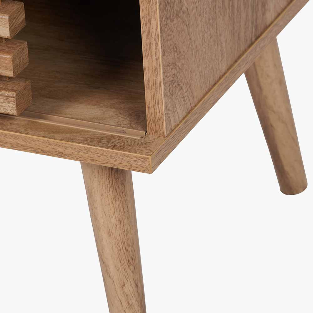 Larvik Natural Eucalyptus Wood Sideboard